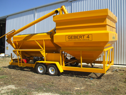 13 tonne grain & seed cleaning bin